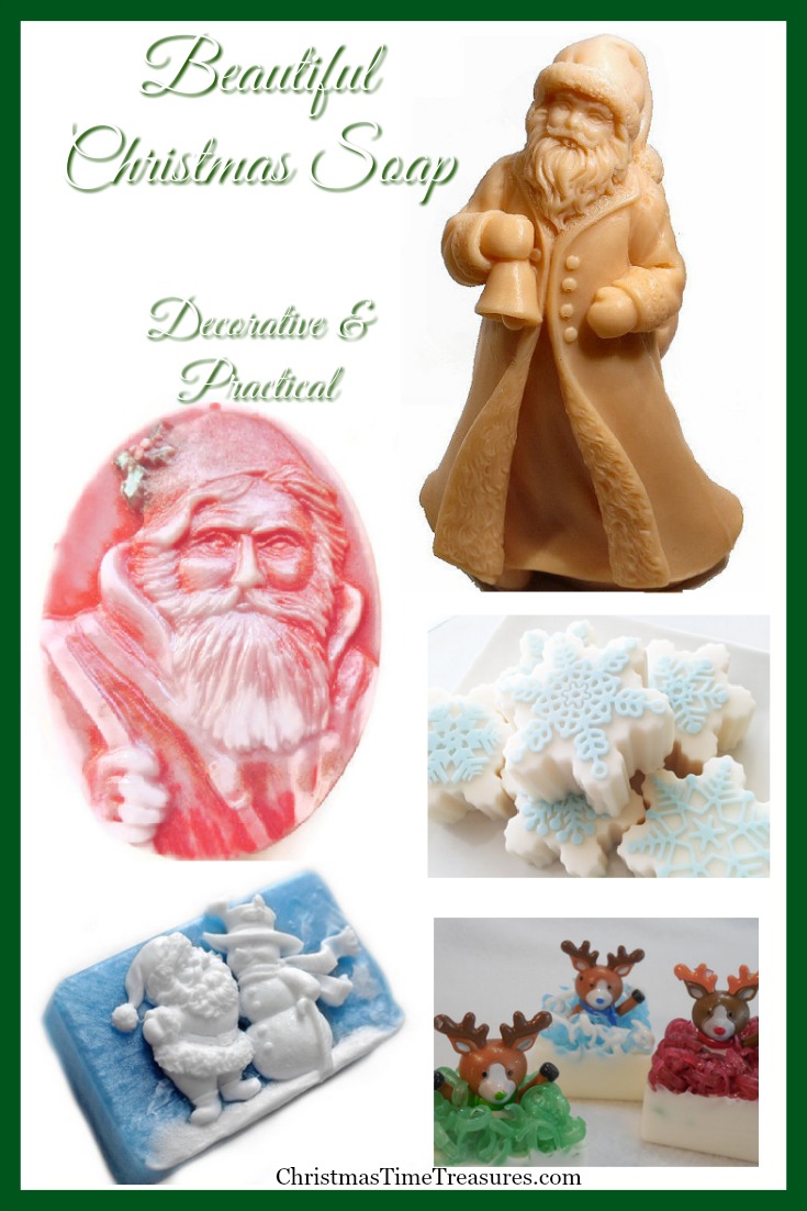 Decorative & Practical Christmas Soaps