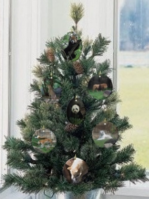 Endangered Species Animal Ornament Christmas tree