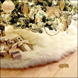 White Christmas Tree Skirts